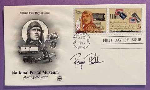 SIGNED REGIS PHILBIN FDC AUTOGRAPHED FIRST DAY COVER - HOW I GOT THIS WAY Cover