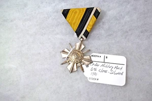 BULGARIA - National Order of Miltary Merit VI Class Silver Medal Original - Picture 1 of 10