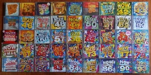 NOW THAT'S WHAT I CALL  A MUSIC 45 x MUSIC CD  collection job lot - Picture 1 of 1