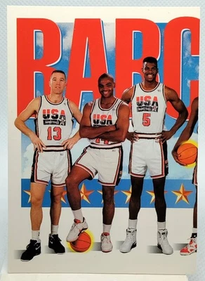 Skybox 1992 Juegos Olímpicos de Estados Unidos Dream Team Barkley Mullin Robinson #544 Barcelona Foto 1 de 2