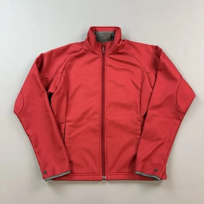 Salomon Jacket Women’s Small Red Full Zip Soft Shell Outdoor Hiking Casual - Image 1 of 4