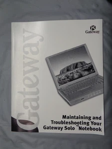 Gateway Solo Notebook 8505985 User Manual - Picture 1 of 4