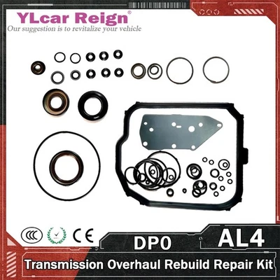 DP0 AL4 Auto Transmission Overhaul Rebuild Repair Kit Gasket For RENAULT CITROEN - Image 1 of 4