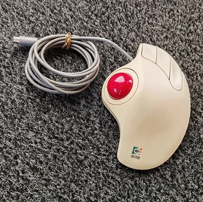 Logitech TrackMan Marble (T-CH11) - TOP ZUSTAND, voll funktionsfähig ! - Bild 1 von 3