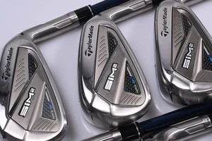 Taylormade SIM2 Max Irons / 5-PW / Regular Flex Fujikura Ventus Blue 6 Shaft - Picture 1 of 7