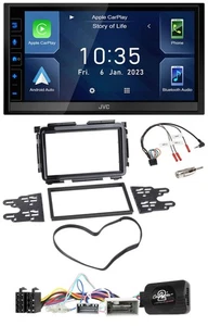 JVC DAB Bluetooth Lenkrad USB 2DIN Autoradio für Honda HR-V RU ab 2015 schwarz - Bild 1 von 11