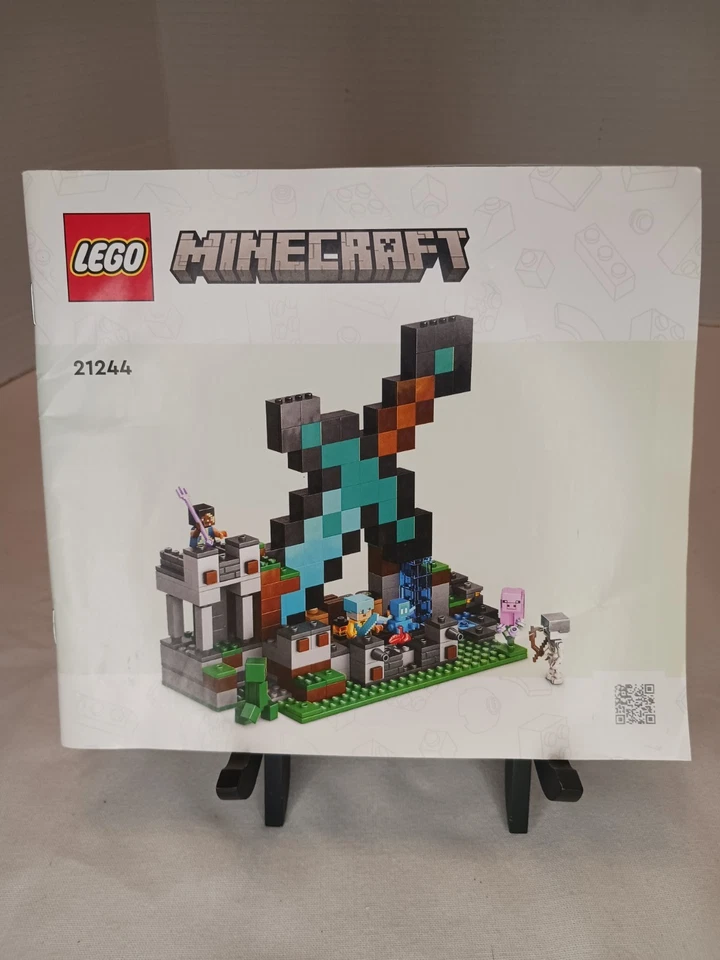 LEGO Minecraft  The Sword Outpost 21244  Retired  Instruction Manual Only  - Image 1 of 1