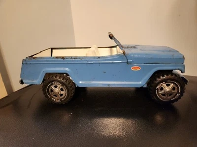 Vintage Tonka Jeepster Made In The USA Structo Pressed Steel Toy Collectible  - Image 1 of 4