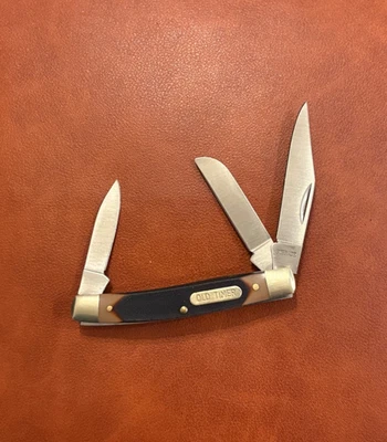 Navaja de bolsillo plegable Schrade Middleman Stockman Old Timer 34OT NC Foto 1 de 4