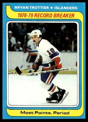 1979-80 Topps NmMt Bryan Trottier New York Islanders #165 - Image 1 of 2