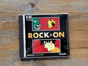 LIKE NEW ✹ Rock On ✹ PC ENGINE GAME TURBOGRAFX 16 Complete ✹ JAPAN - Picture 1 of 12