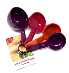 Set misurini aiuto cucina viola rosa arancione - Foto 1 di 4