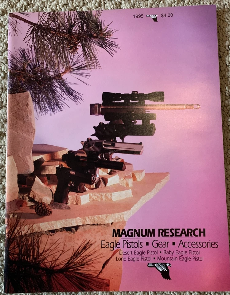 Desert Eagle/Magnum Research 1995 armas de fuego y accesorios catálogo de colección   Foto 1 de 1
