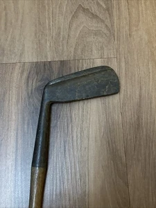 Antiker Dayton Ohio Hickory Holzschaft Golfschläger Putter 10-B 35" - Bild 1 von 8