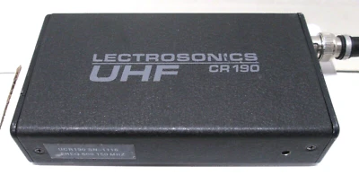Lectrosonics CR190 UHF Compact Wireless Receiver 600.150 MHz | Powers On - Image 1 of 4