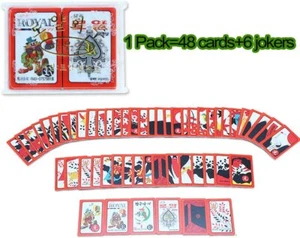 ROYAL Hwatu gioco di carte fiore coreano Go-Stop Godori HWA Tu 6 carte bonus - Foto 1 di 6
