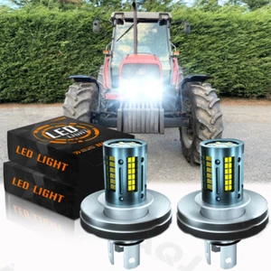 2*SUPER LED headlight light bulbs for Massey Ferguson 4245, 4253, 4260, 4263 USA - Picture 1 of 16