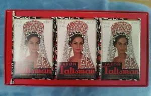 Vintage New Jabon Talisman Bath Soap Made In Spain Cabrerizo Set Of 3/ 3oz - Picture 1 of 8
