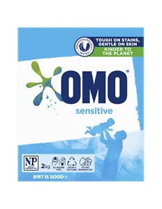Omo Front & Top Sensitive Laundry Powder 2kg x 1 - Picture 1 of 1