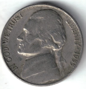 USA - 1955D - Jefferson - 1st Portrait - Low Mintage - #20124 - Picture 1 of 2