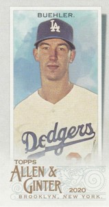 2020 Topps Allen & Ginter - Ginter Back Mini #5 Walker Buehler - Dodgers