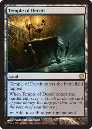 MTG - Temple of Deceit - Theros - NM, English Magic FLAT RATE SHIP - Image 1 of 1
