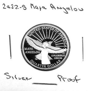 2022-S Silver Maya Angelou Proof - Picture 1 of 1