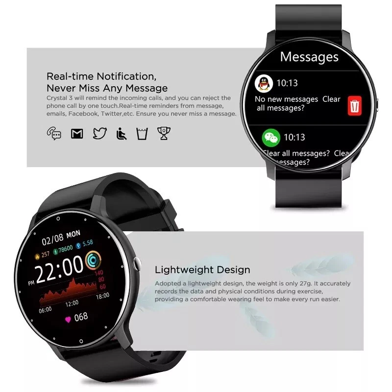 Reloj SMART funciona para.Android. Reloj deportivo Foto 1 de 4