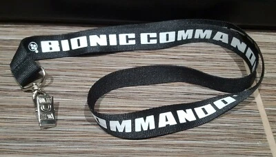 Authentic Bionic Commando Promo Lanyard for the Original Capcom Game Release - Image 1 of 4