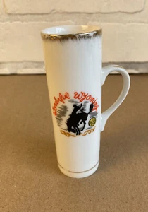 Vintage 1959 Shot Glass Wonderful Wyoming Rx Double Shot Every 15 Mins For Pain - Picture 1 of 9