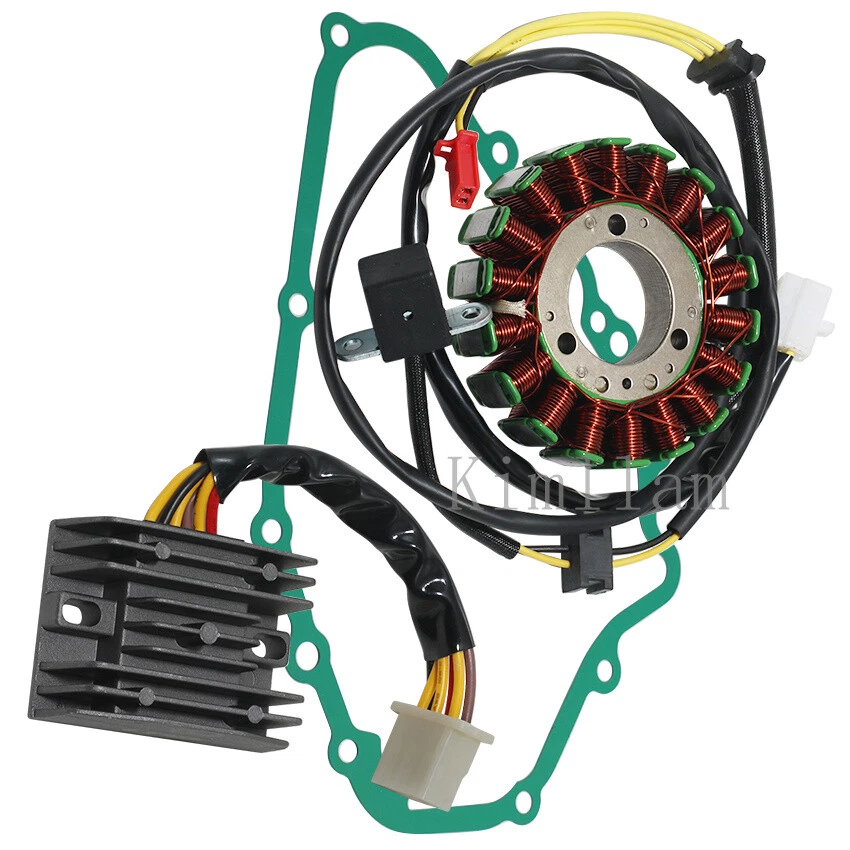 Stator Coil+Regulator Rectifier+Gasket for Kawasaki EN500 Vulcan 500 LTD 1996-09 - Изображение 1 из 4