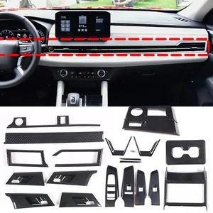 2022-2023 For Mitsubishi Outlander Carbon fiber Interior Decor Kits Trim 19PCS - Bild 1 von 18