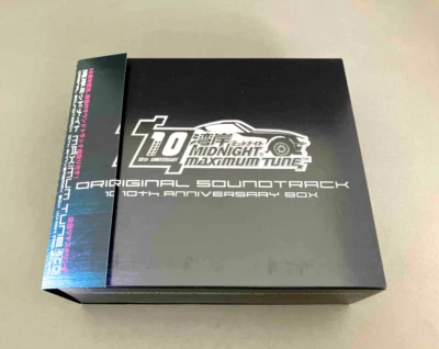 Wangan Midnight Maximum Tune 10th Anniversary Soundtrack Box Set from Japan Used - Image 1 of 4