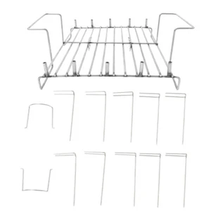 Grilling Rack Chicken Wing Rack Grill Rack For Outdoor Grill Bbq Roasting - Picture 1 of 12