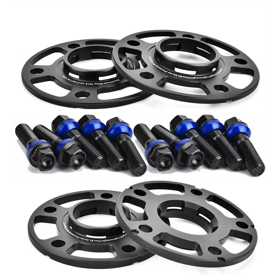 4x12mm for Mercedes Benz CLA45 AMG 2015-2020 Wheel Spacer 5x112 CB66.5 +20 Bolts - Imagem 1 de 4