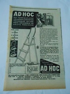 Publicité 1955 AS HOC Bourgoin en Isère Haute précision - Picture 1 of 1