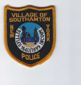 **SOUTHAMPTON VILLAGE NEW YORK POLICE PATCH** - Picture 1 of 1
