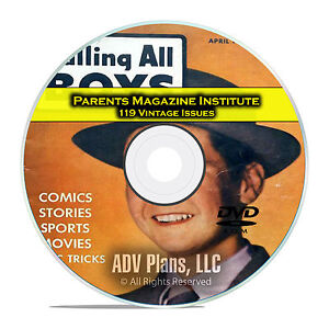 Parents Magazine Institute, Calling All Kids, True, Golden Age Comics DVD D26