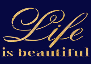 Life Stencil Sign Quote Vintage Paint Wall Furniture Cardmaking Crafts Art QU55