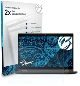 Bruni 2x Protective Film for Dell Latitude 7390 2-in-1 Screen Protector - Picture 1 of 8