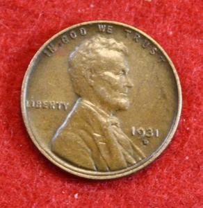 1931-D Lincoln Wheat Cent Penny High Grade Coin LW2274 - Picture 1 of 2