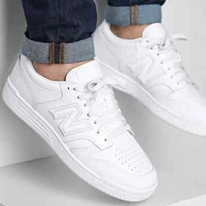 NEU BALANCE 480 STIL NIEDRIGE LEDER TRAINER SNEAKERS HERREN SCHUHE WEISS GRÖSSE 12 NEU - Bild 1 von 7