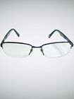 Fossil Eyeglasses Frame FOS 7015 RCT 56-18-145 Metallic Blue Half Rim Metal