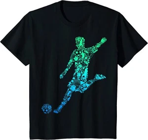 Soccer Player Football World Cup Soccer Fans Youth Unisex T-shirt - Picture 1 of 4