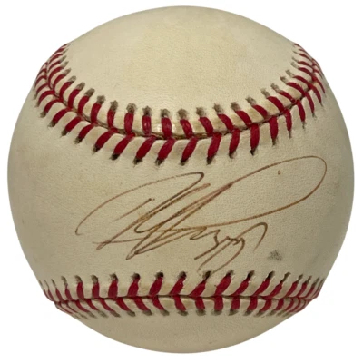 Mike Piazza Signed Rawlings National League Baseball New York Mets JSA COA A - Image 1 of 4