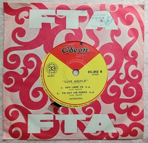M- 1970 4-song 7" EP LUIS AGUILE Ven A Mi Casa Esta Navidad ODEON PERU Latin - Bild 1 von 3