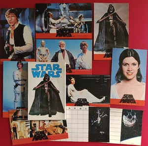 1977 Japan Tokyo Queen Star Wars Card Binder and card lot 8 Notepad - Picture 1 of 17