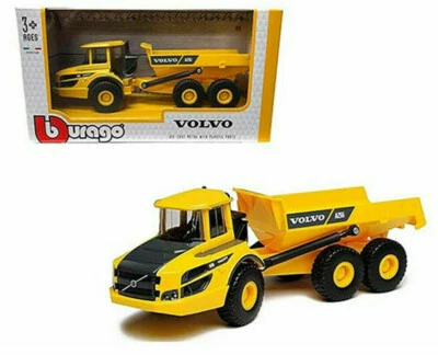 Bburago 1:50 Volvo A25G Articulated Hauler 18-32085 - Image 1 of 2