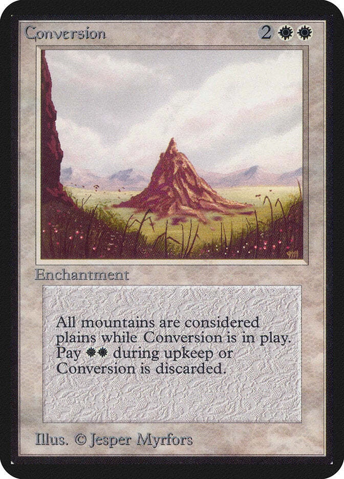 Conversion [Limited Edition Alpha] Magic MTG - Image 1 of 1