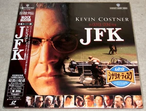 Kevin Costner JFK Oliver Stone JAPAN LASERDISC 2LD NTSC New & Sealed (1991) - Picture 1 of 2